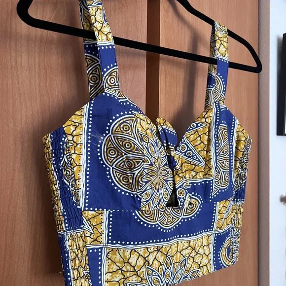 BNWT Trashy Diva Tiki Batik Hottie Top, Size 12 - Picture 1 of 5